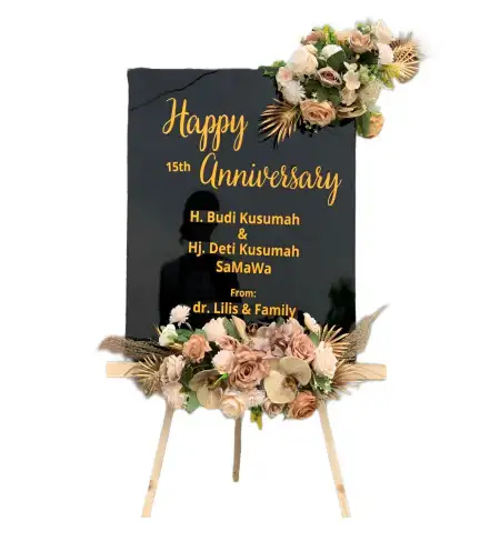 Papan Bunga Akrilik Kejawang