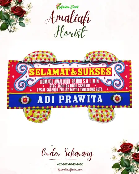 Papan Bunga Ucapan Selamat Kejawang